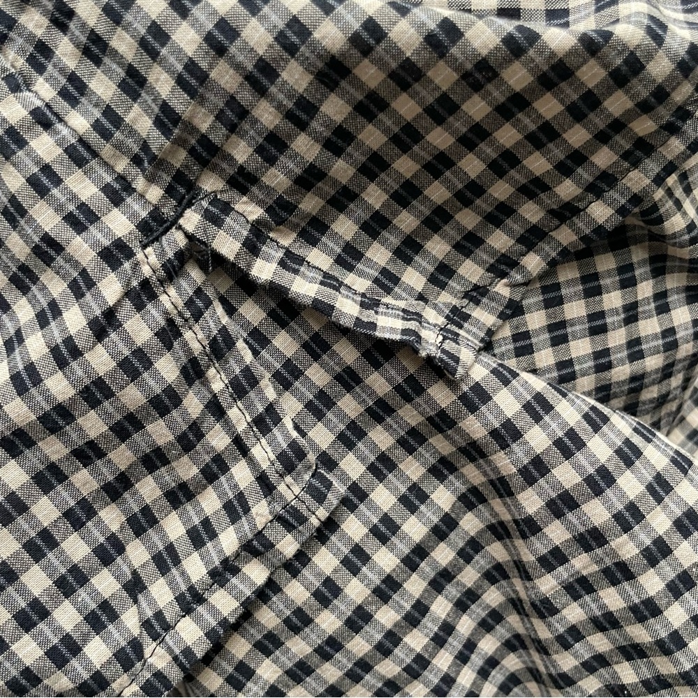 Women’s Old Navy Plaid Ruffle Shirt - Picture 12 of 13